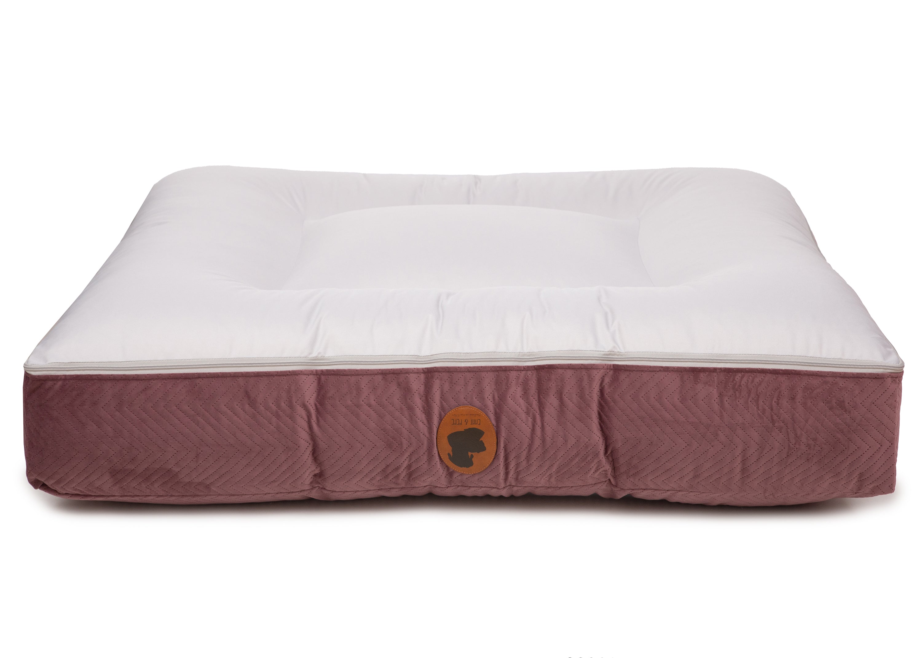 Wechselbezug orthopädisches Hundebett mit Höhle ZickZack Taupe / Oval / S (80x60cm),Taupe / Oval / M (100x80cm),Taupe / Oval / L (120x100cm),Taupe / Oval / XL (140x120cm),Taupe / Eckig / S (80x60cm),Taupe / Eckig / M (100x80cm),Taupe / Eckig / L (120x100cm),Taupe / Eckig / XL (140x120cm),Dark Grey / Oval / S (80x60cm),Dark Grey / Oval / M (100x80cm),Dark Grey / Oval / L (120x100cm),Dark Grey / Oval / XL (140x120cm),Dark Grey / Eckig / S (80x60cm),Dark Grey / Eckig / M (100x80cm),Dark Grey / Eckig / L (120x1