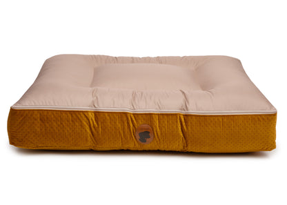 Wau-Bed orthopädisches Hundebett mit Höhle Dot Taupe / Oval / S (80x60cm),Taupe / Oval / M (100x80cm),Taupe / Oval / L (120x100cm),Taupe / Oval / XL (140x120cm),Taupe / Eckig / S (80x60cm),Taupe / Eckig / M (100x80cm),Taupe / Eckig / L (120x100cm),Taupe / Eckig / XL (140x120cm),Dark Grey / Oval / S (80x60cm),Dark Grey / Oval / M (100x80cm),Dark Grey / Oval / L (120x100cm),Dark Grey / Oval / XL (140x120cm),Dark Grey / Eckig / S (80x60cm),Dark Grey / Eckig / M (100x80cm),Dark Grey / Eckig / L (120x100cm),Dark