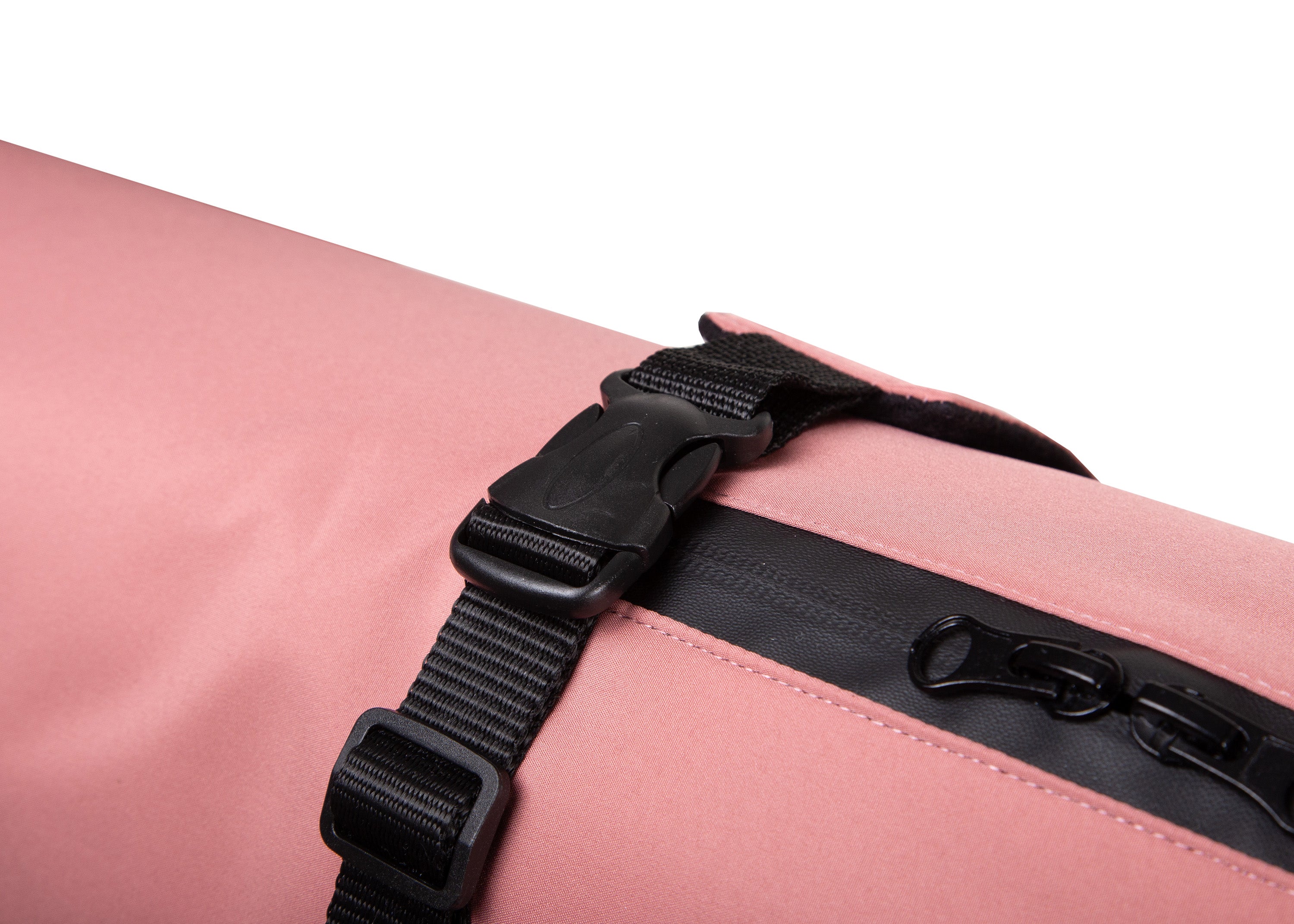 Wau-Coat Rosa 2 in 1 Hundemantel, Schutz gegen Regen und Kälte - Verschluss am Rücken und wasserdichtem Reißverschlus