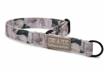 Zugstopp-Halsband Magnolia