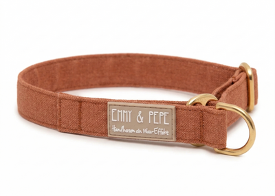 Zugstopp-Halsband Cinnamon
