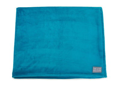 Wau-Blanket Hundedecke Türkis