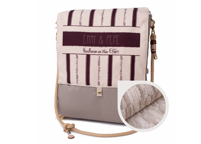 Wau-Backpack Rucksack-Decke Heidi S (80x60cm),M (100x80cm) Gray