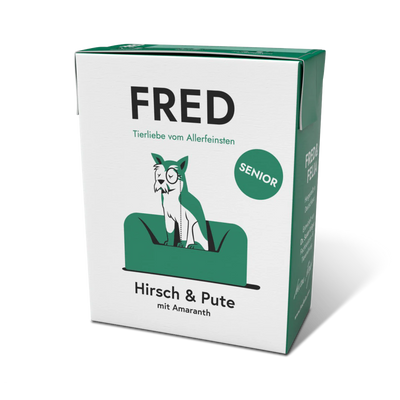 FRED SENIOR (Huhn mit Quinoa, Hirsch & Pute mit Amaranth)