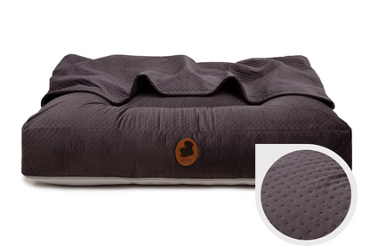 Wau-Bed orthopädisches Hundebett mit Höhle Dot Taupe / Oval / S (80x60cm),Taupe / Oval / M (100x80cm),Taupe / Oval / L (120x100cm),Taupe / Oval / XL (140x120cm),Taupe / Eckig / S (80x60cm),Taupe / Eckig / M (100x80cm),Taupe / Eckig / L (120x100cm),Taupe / Eckig / XL (140x120cm),Dark Grey / Oval / S (80x60cm),Dark Grey / Oval / M (100x80cm),Dark Grey / Oval / L (120x100cm),Dark Grey / Oval / XL (140x120cm),Dark Grey / Eckig / S (80x60cm),Dark Grey / Eckig / M (100x80cm),Dark Grey / Eckig / L (120x100cm),Dark