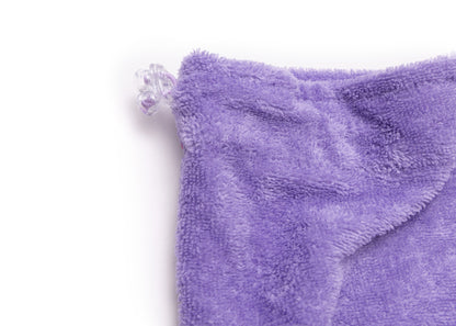 Hundebademantel aus Bambusfaser Lilac