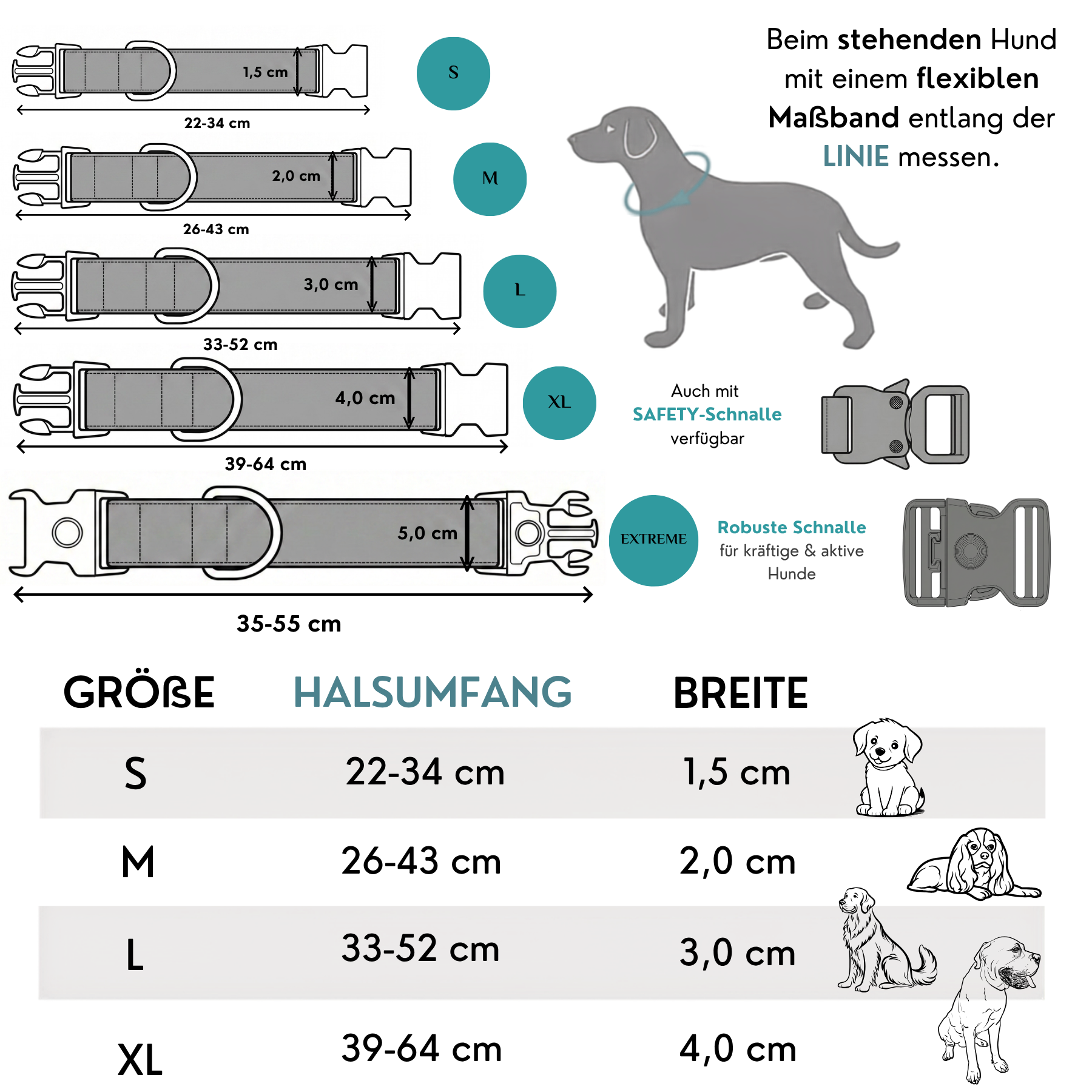 Hearth dog collar