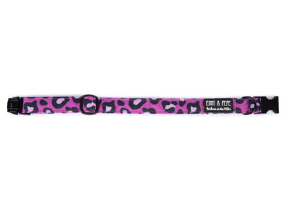 Hundehalsband Leo Fuchsia