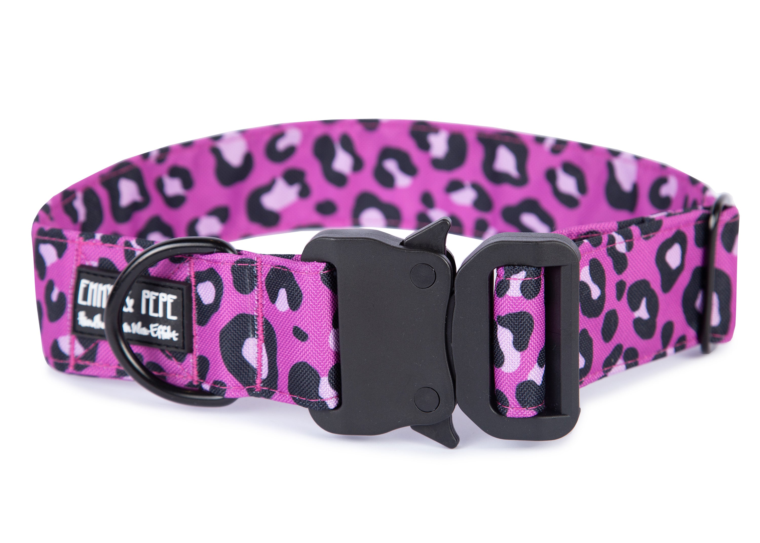 Hundehalsband Leo Fuchsia