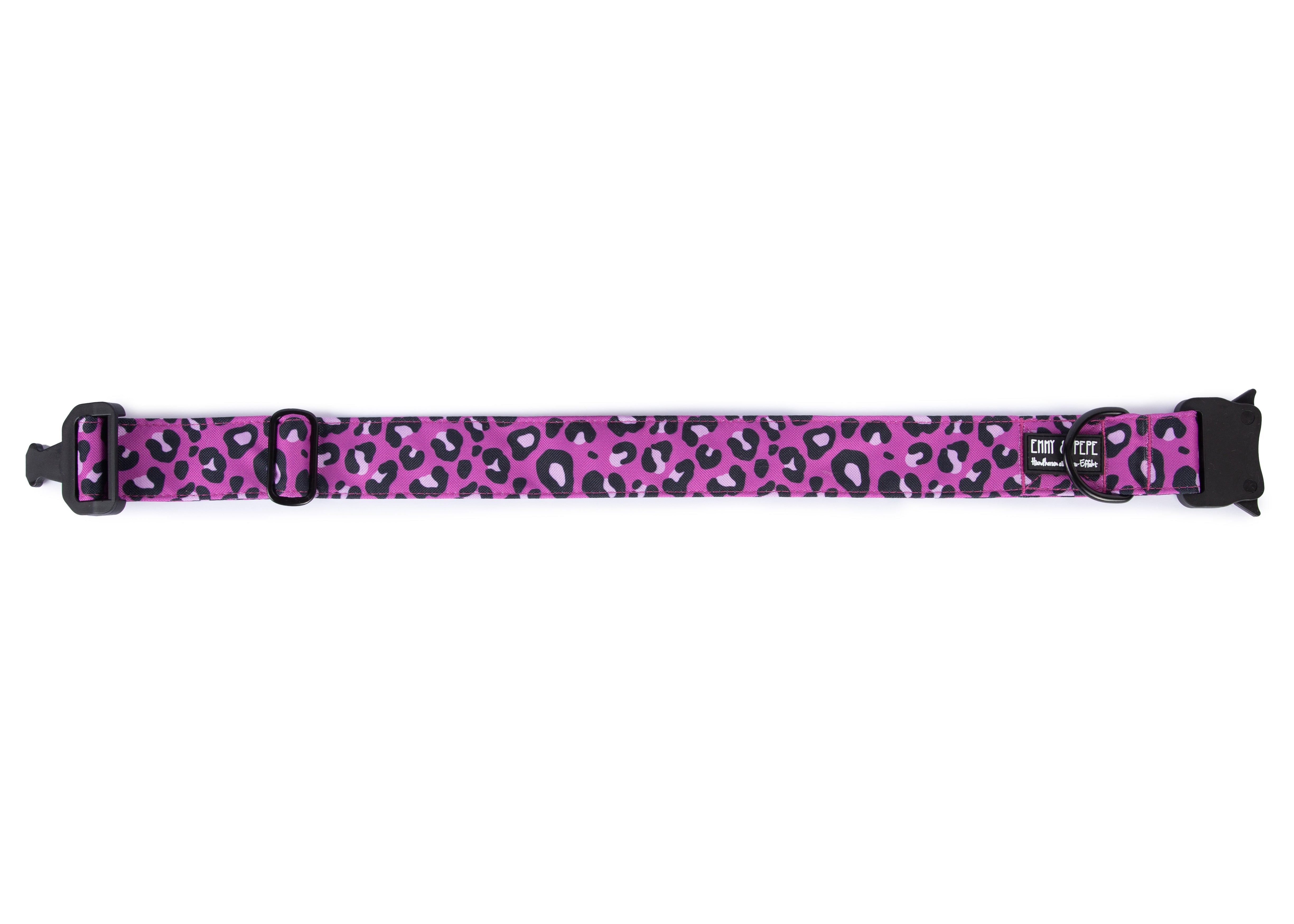 Hundehalsband Leo Fuchsia