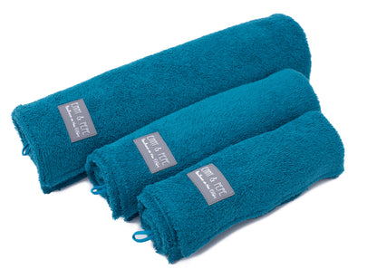 Hundehandtuch aus Bambusfaser Aqua