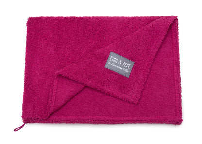 Hundehandtuch aus Bambusfaser Magenta