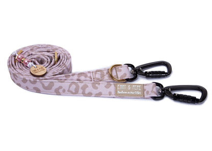 Hundeleine Leo Creme