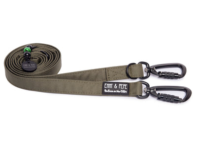 Hundeleine Lothar mit Sicherheitskarabiner