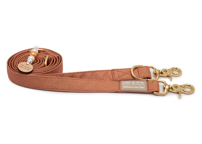 Wau-Move Hundeleine Cinnamon von EMMY & PEPE – dreifach verstellbar