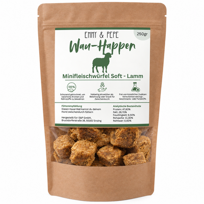 Wau-Happen Lammfleisch-Miniwürfel Soft