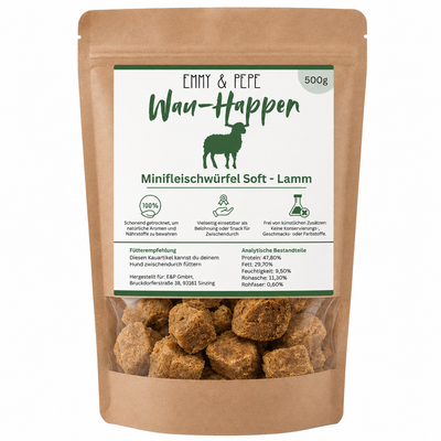 Wau-Happen Lammfleisch-Miniwürfel Soft