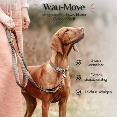 Hundeleine "Wau-Effekt" Creme