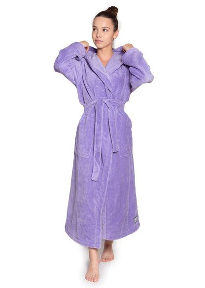 Bamboo Bademantel Unisex Lilac