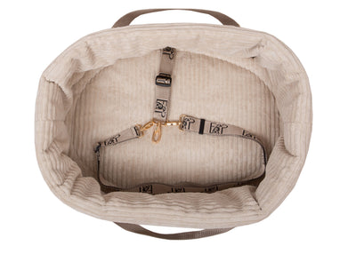 Wau-Snuggle Reisekörbchen Heidi Oval Ansicht von oben