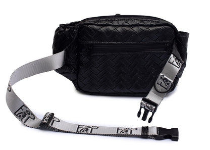 Wau-Pack Gassitasche, Modell Edle Black Ansicht von hinten