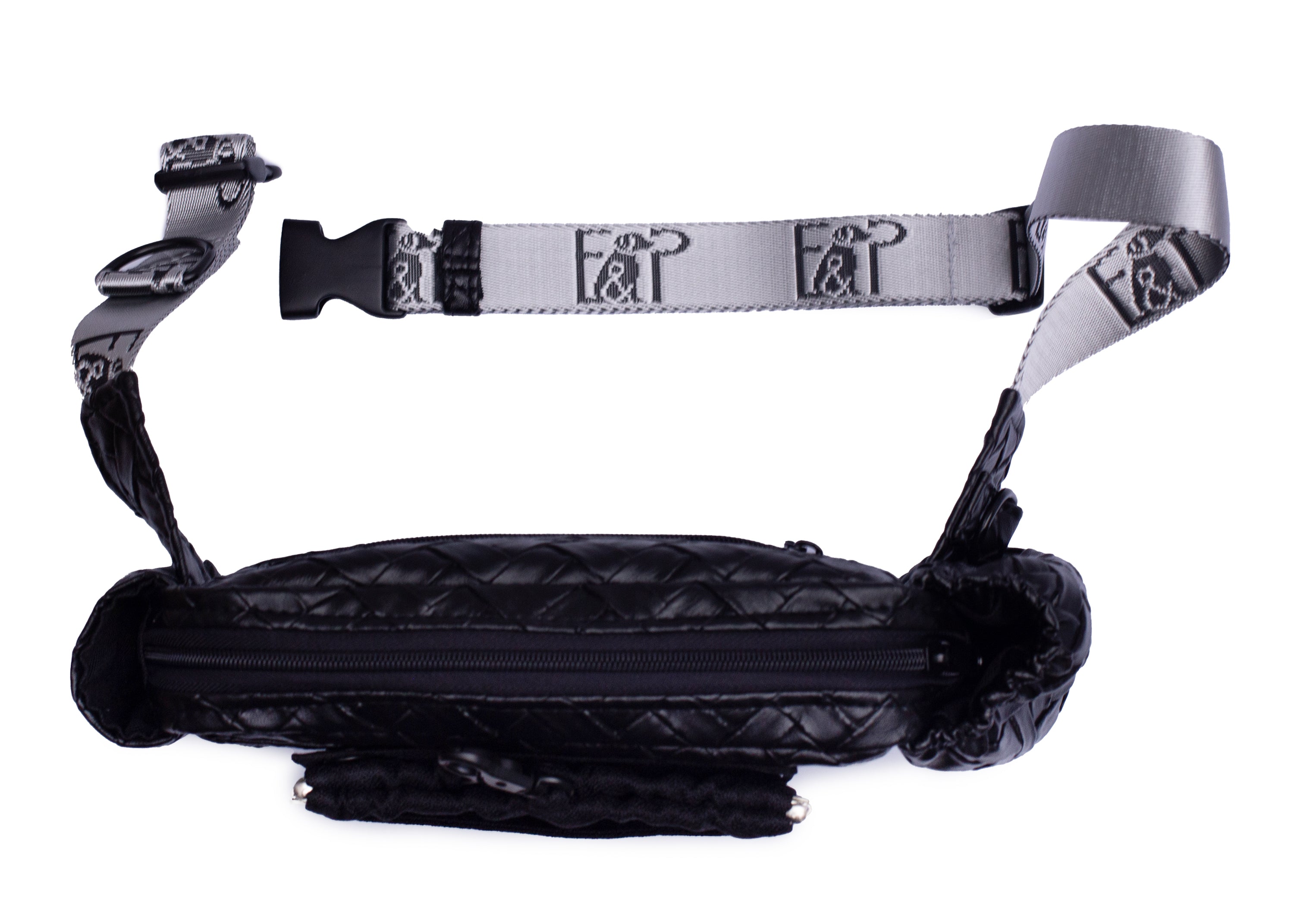 Wau-Pack Gassitasche, Modell  Edle Black Ansicht von oben