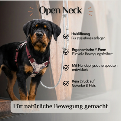 Hundegeschirr mit Halsöffnung Karte der E&P