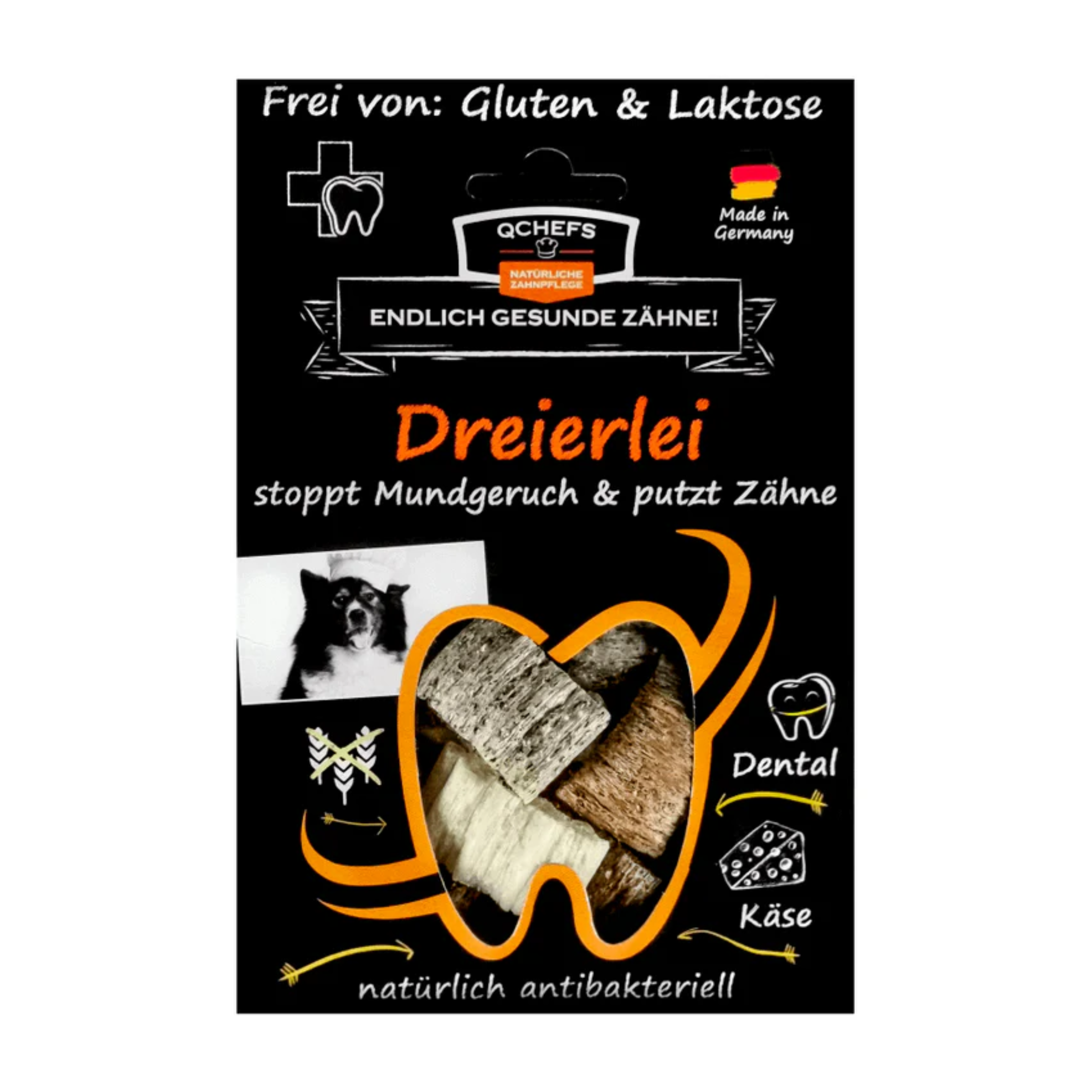QCHEFS Dreierlei Käsesnacks