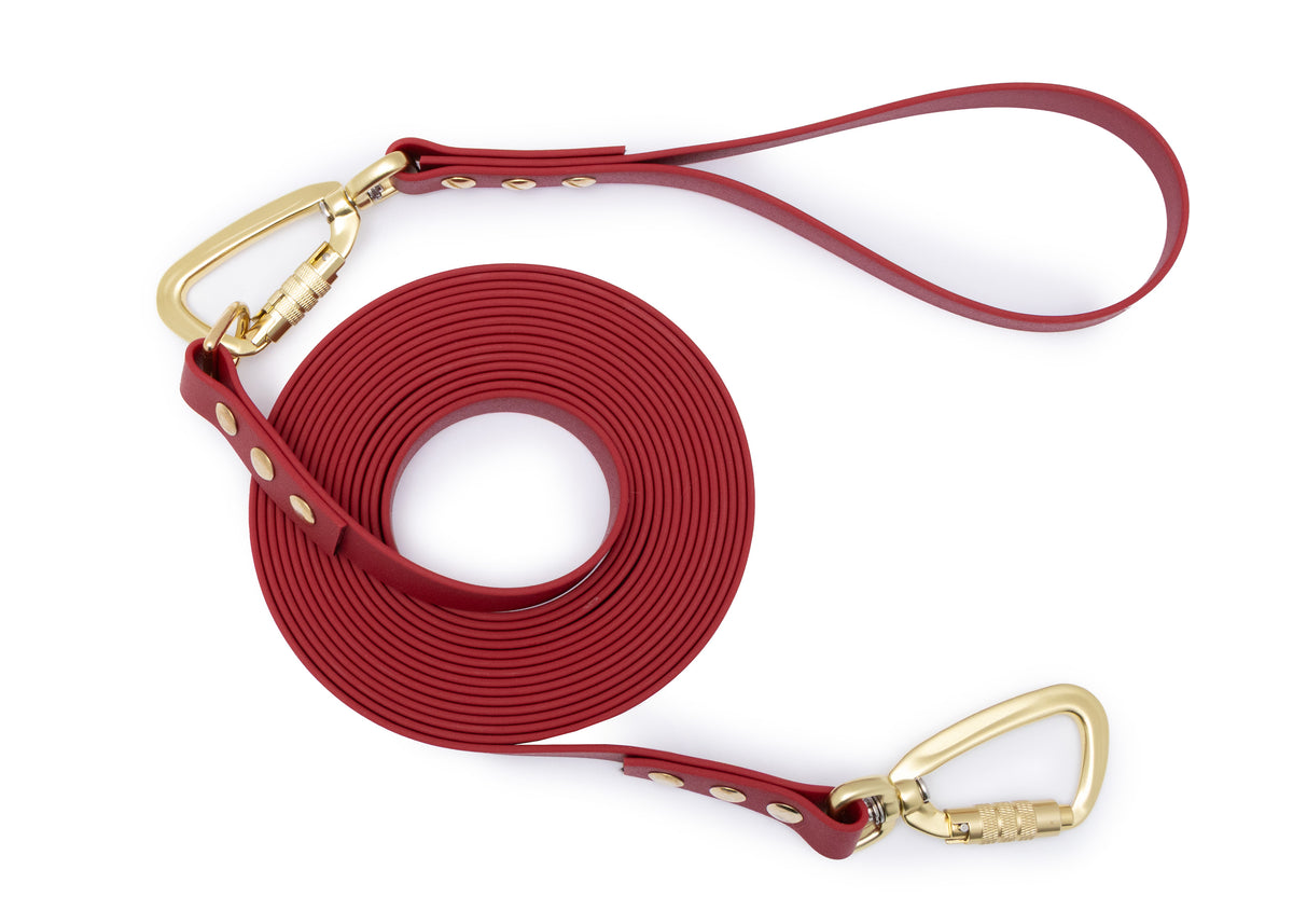 Schleppleine mit abnehmbarer Handschlaufe Magenta