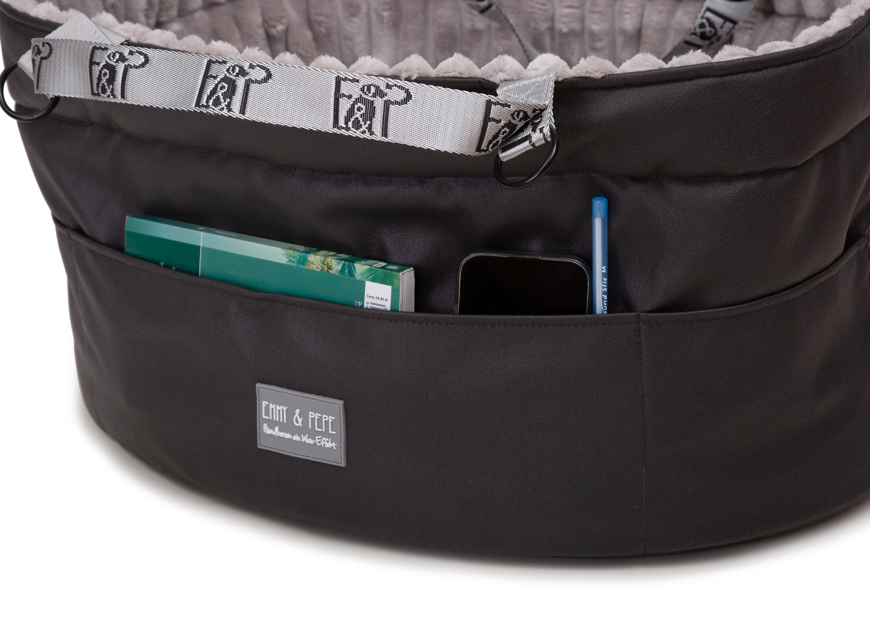 Wau-Snuggle Kuschelcord Light Grey