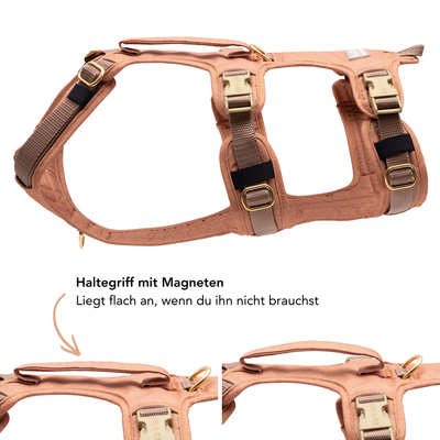 Wau-Safety Sicherheitsgeschirr Cinnamon