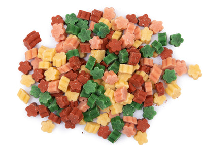 Hundeleckerlis E&P Tutti Frutti Softies 200g lose liegend