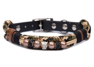 Rope collar with pearls Rock Me