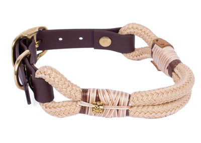 Tauhalsband ohne Perlen Heidi XS (20-25cm),S (25-33cm),M (33-40cm),L (39-49cm),XL (49-59cm),XXL (59-69cm) 