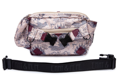 Wau-Pack große Gassitasche, Modell Karte der E&P, Bauchgurte in verschiedenen Längen