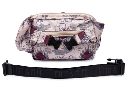 Wau-Pack große Gassitasche, Modell Karte der E&P, Bauchgurte in verschiedenen Längen