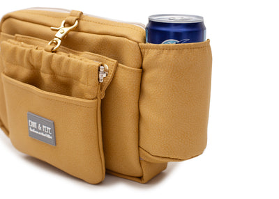 Wau-Pack Faux Leather Mustard