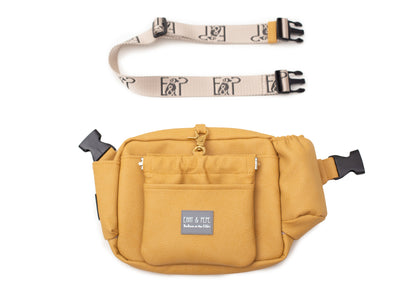 Wau-Pack Kunstleder Mustard