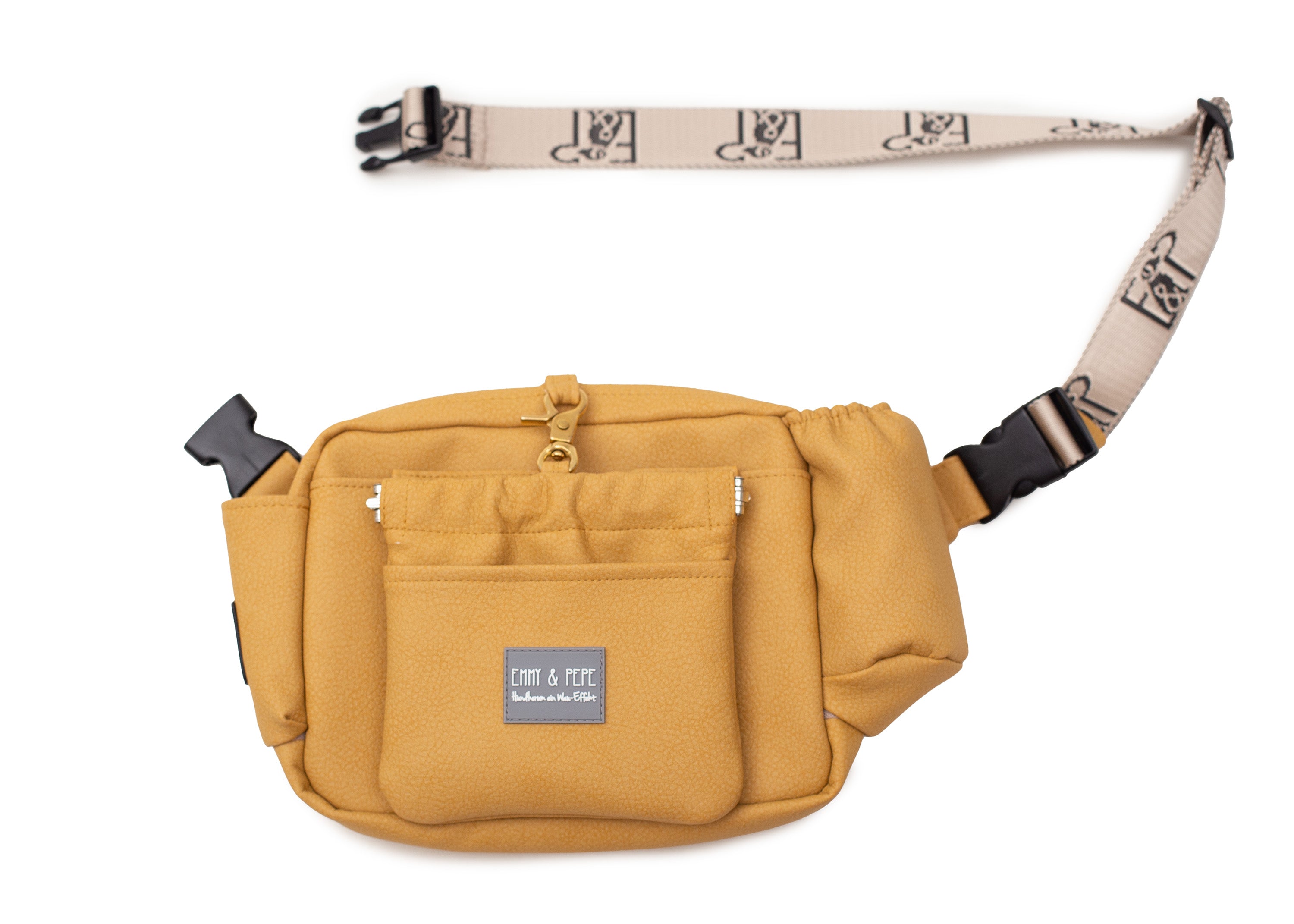 Wau-Pack Kunstleder Mustard