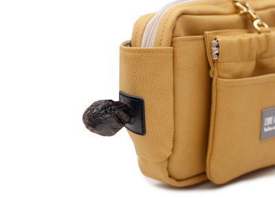 Wau-Pack Faux Leather Mustard