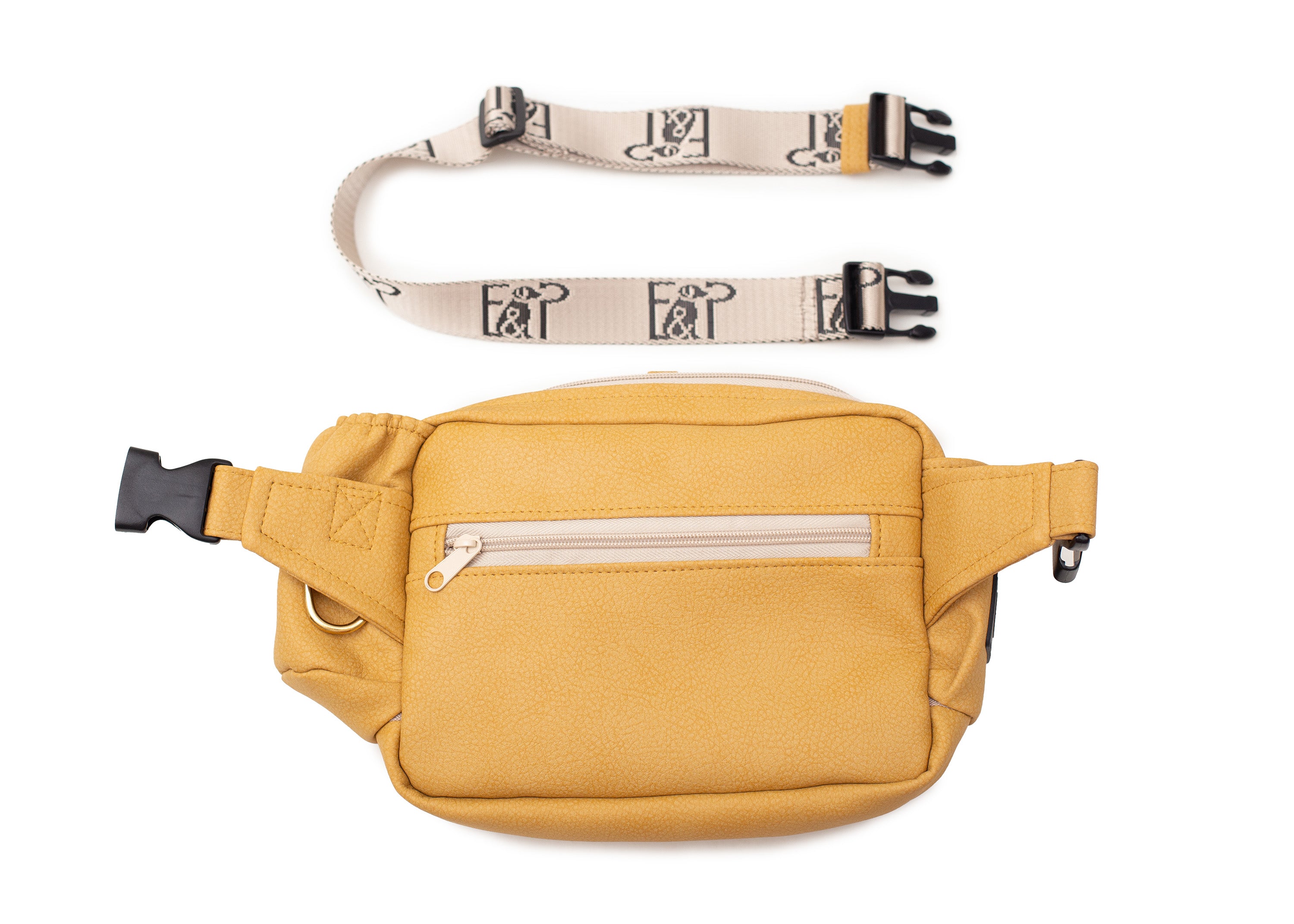 Wau-Pack Kunstleder Mustard