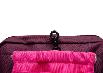 Wau-Pack große Gassitasche, Modell  Pink Berry, Gurtlängen S (60-85cm),M (80-110cm),L (100-145cm) - bei jedem Spaziergang alles dabei