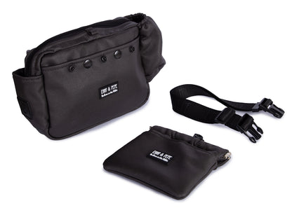 Wau-Pack Wildleder Anthrazit