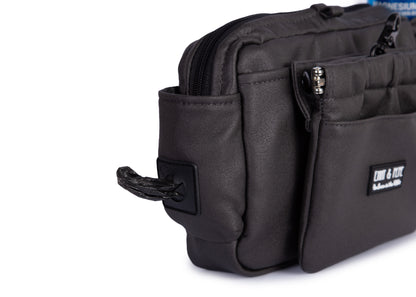 Wau-Pack Wildleder Anthrazit