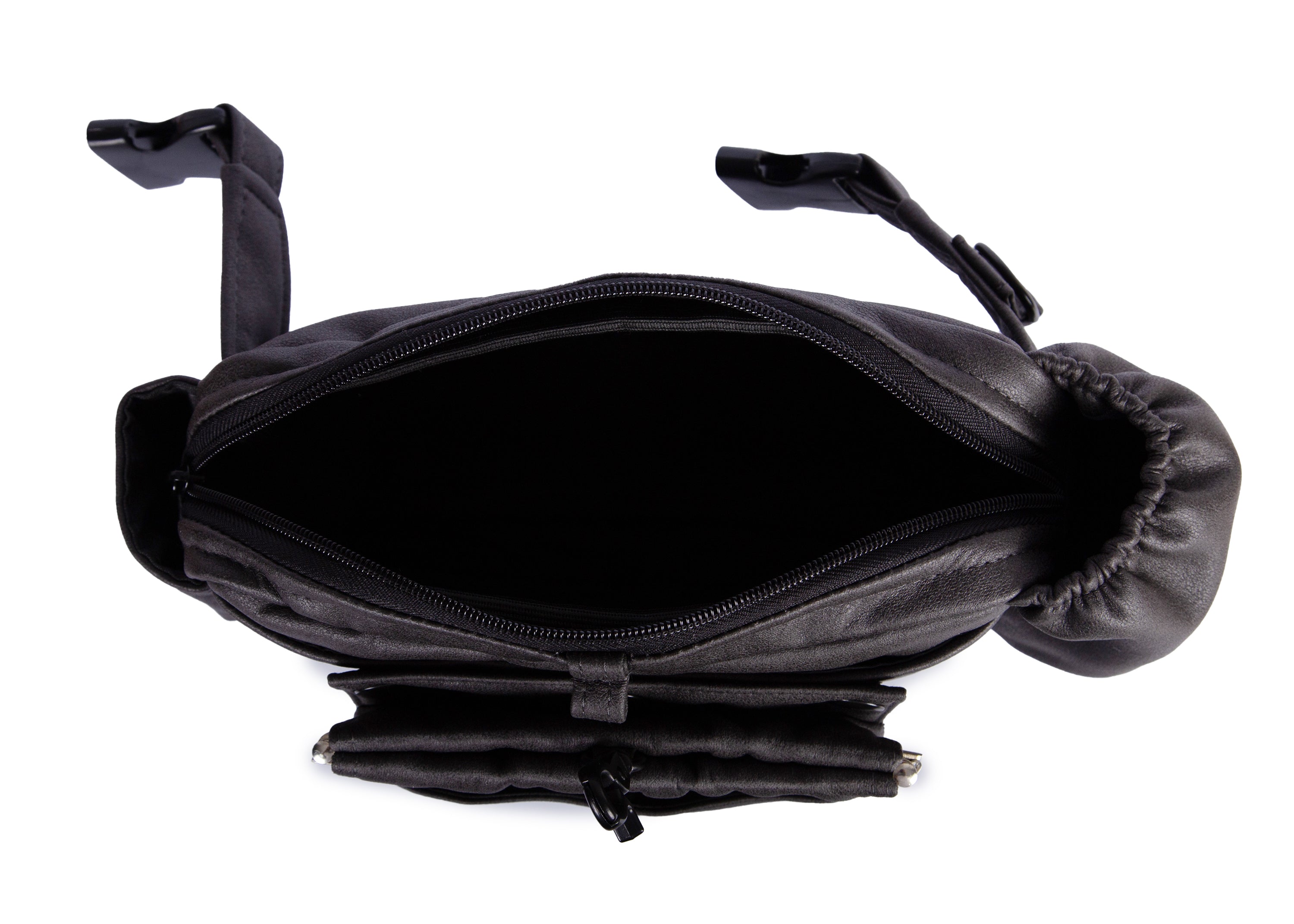 Wau-Pack Wildleder Anthrazit