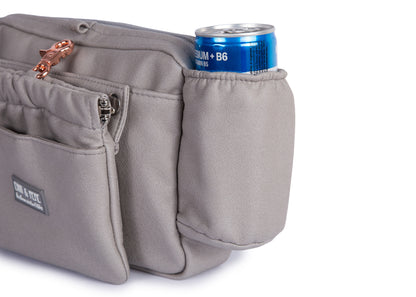 Wau-Pack Wildleder Silber