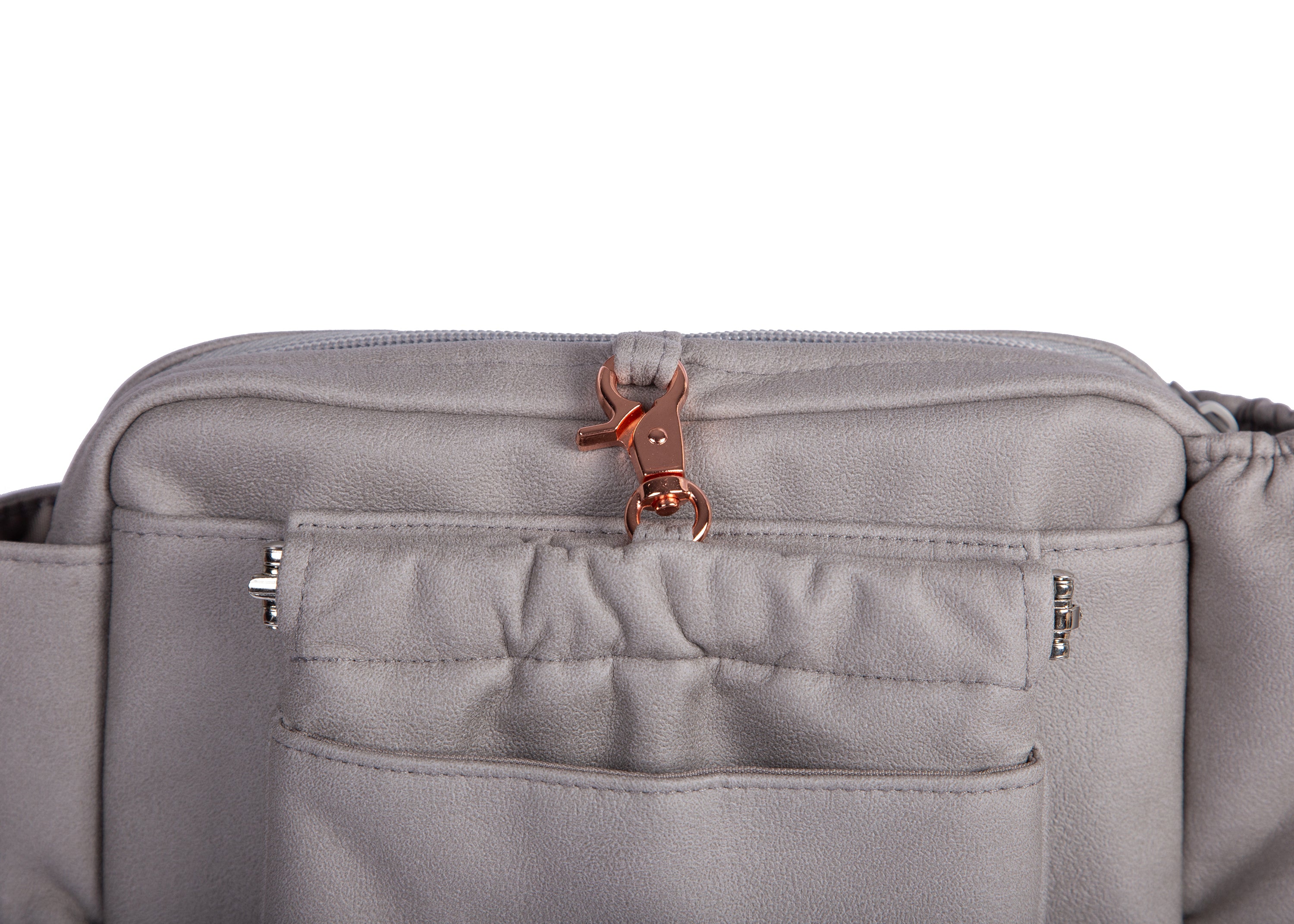 Wau-Pack Wildleder Silber