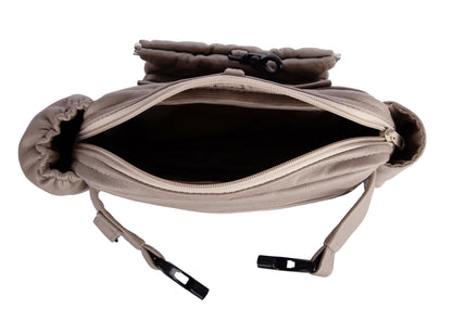 Wau-Pack Wildleder Taupe