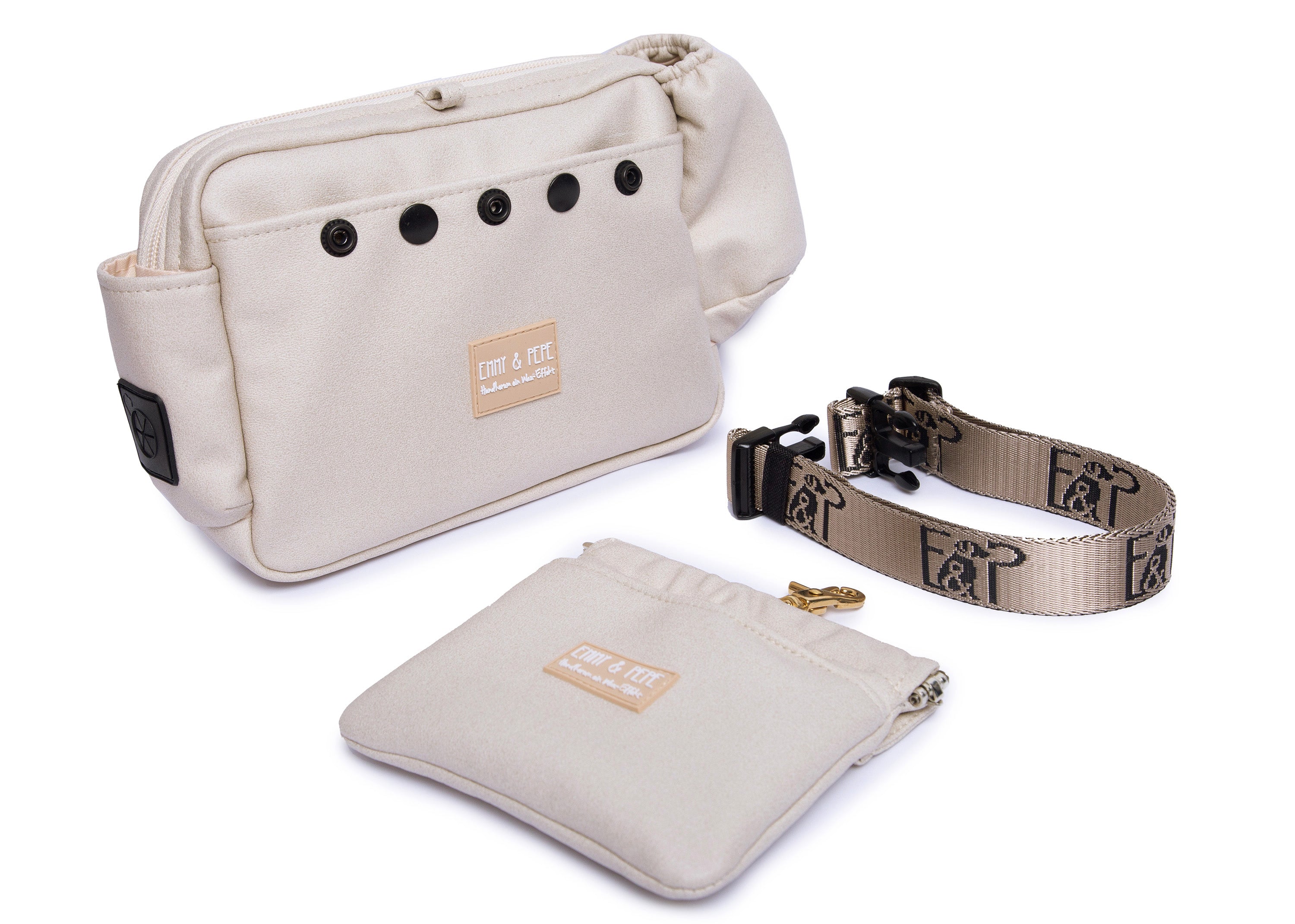 Wau-Pack Wildleder Creme