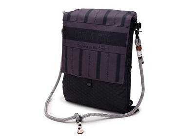 Wau-Backpack Hundereisedecke  Fröhliches Schwarz S (80x60cm),M (100x80cm) 